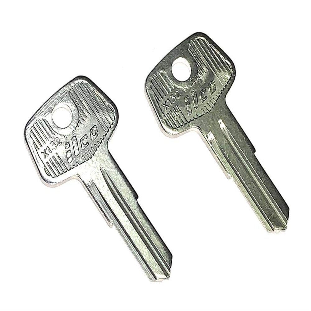 Ilco 2 Cut Keys for Thule Roof Rack Lock Ski Rack Bicycle Hauler Kayak Carrier Boat. for Locks Stamped from N101 to N150 Just Check Your Locks and Match Your Number. (N148)