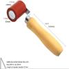 1-3/4 Inch Professional Heavy Duty 45mm Silicone Seam Roller for PVC/TPO/EPDM Roofing Vinyl Decking Membrane and Tarpaulin Banner Welding, Automotive Audio Sound Deadening Silicone Hand Roller(1) view 3