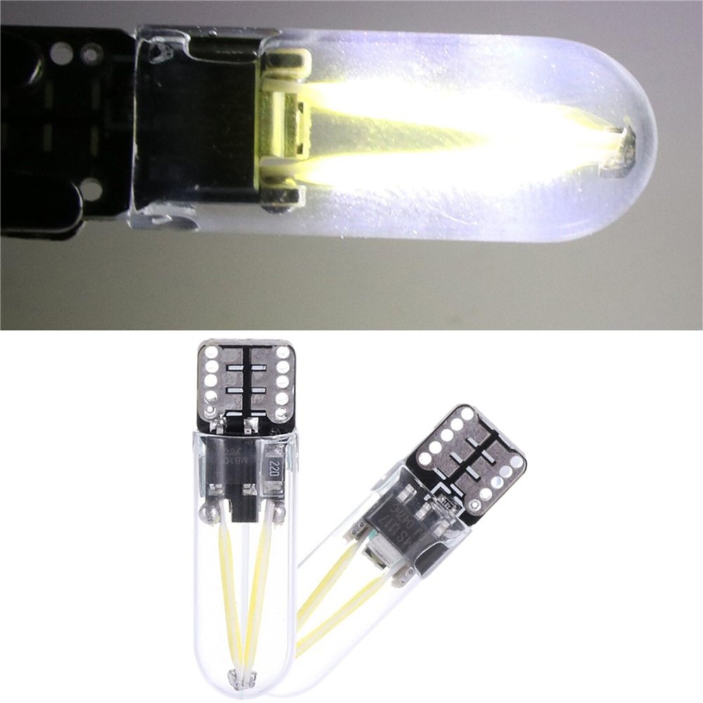 cciyu 194 Halogen Light Bulb Error Free T10 168 282 Light Bulb for Interior Dome Map Door Courtesy License Plate Lights,2Pack
