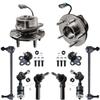 Detroit Axle - Front 10pc Wheel Bearing Hubs Kit for 02-07 Saturn Vue view 1