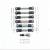 GPM For Traxxas XO-01 Supercar Upgrade Parts Stainless Steel Thickened Tie Rods - 7Pc Set view 1