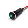 Alpinetech PLB12MS 12mm 1/2" 12V LED Metal Signal Indicator Pilot Dash Light (Fan) view 1
