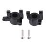 RC Steering Knuckle, Durable Metal Front Hub for Axial SCX10 II, RC Car Upgrade Accessories (Black) view 2