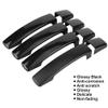 Keenso Door Handle Cover, Glossy ABS Door Handle Decal Frame Trim Protector for Discovery 3 2 2005-2009 Popular view 3
