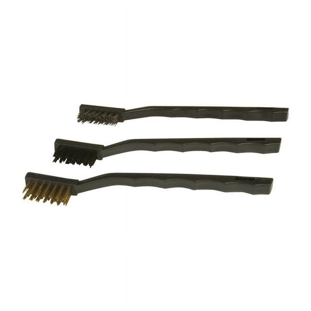 Performance Tool 6.7 in. Auto Detail Brush 3 pk Stiff