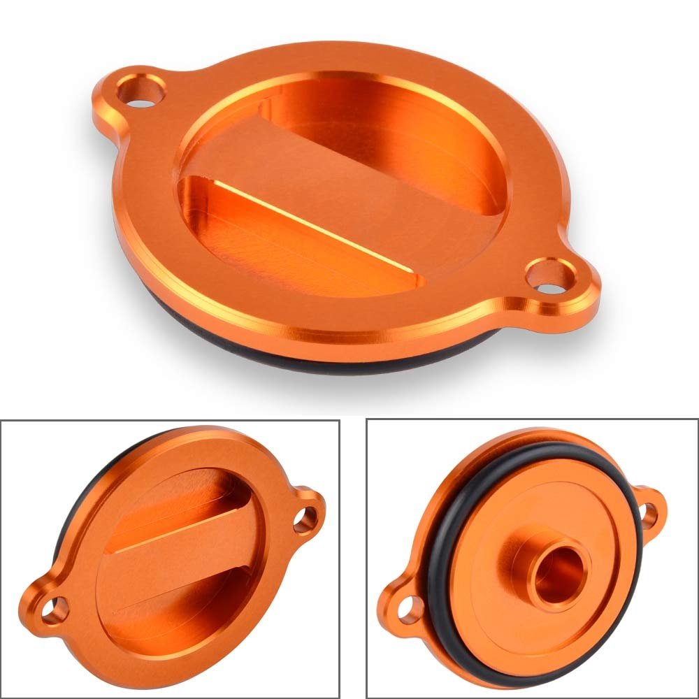 ShineBear Fittings Oil Filter Cover Cap for KTM RC 125 200 390 Duke 690 Enduro R SMC Supermoto 990 Adventure 1090 1190 RC8 1290 Super Duke SXF EXC