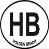 DG Graphics Magnet Holden Beach Oval Magnet Car Auto Fridge Locker Metal 5" view 1