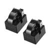 uxcell 2 Pcs 4.7 Ohm 2 Pin Refrigerator Start Relay for Compressor Black view 1
