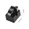 uxcell 2 Pcs 4.7 Ohm 2 Pin Refrigerator Start Relay for Compressor Black view 4