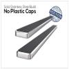 APS 304 Stainless Steel Polished 5in Silver Running Boards Compatible with Toyota Tacoma 1995-2004 Extended Xtra Cab (4WD or Prerunner 2WD 4WD) (Nerf Bars Side Steps) view 4