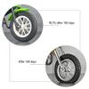 RUTU 12.5x2.75 Inner Tubes Set - Heavy Duty Inner Tubes Replacement for Electric Dirtbike, Scooter, Kids Bicycle, Stroller - Angled Copper Valve, Butyl Rubber, Fits 8.5" Rim - 2-Pack view 4