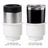 Amarine Made 10Pcs Recessed Drop in Plastic Cup Drink Can Holder with Drain for Boat Car Marine Rv (White) view 4