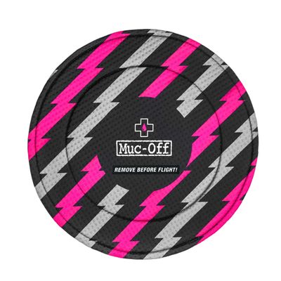 Muc-Off Disc Brake Covers, Set of 2 - Washable Neoprene Protective Covers for Bicycle Disc Brakes - Protects from Overspray and Damage in Transit