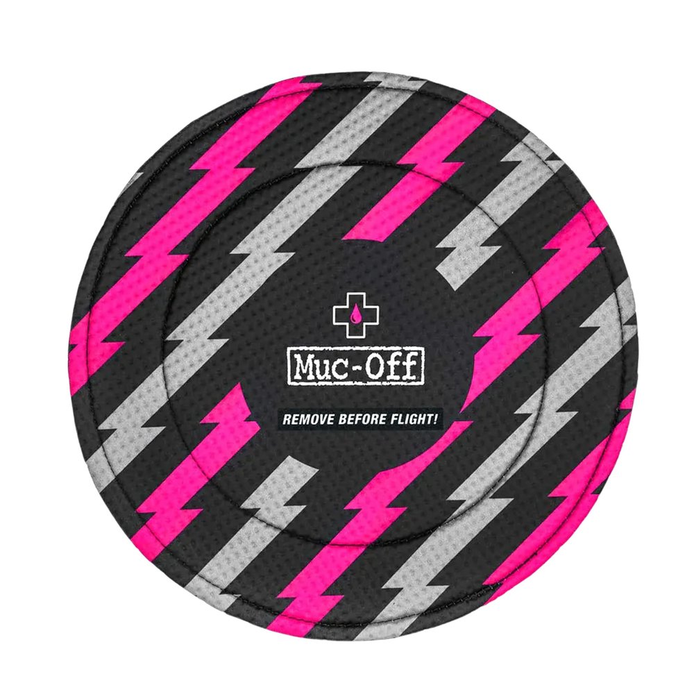 Muc-Off Disc Brake Covers, Set of 2 - Washable Neoprene Protective Covers for Bicycle Disc Brakes - Protects from Overspray and Damage in Transit