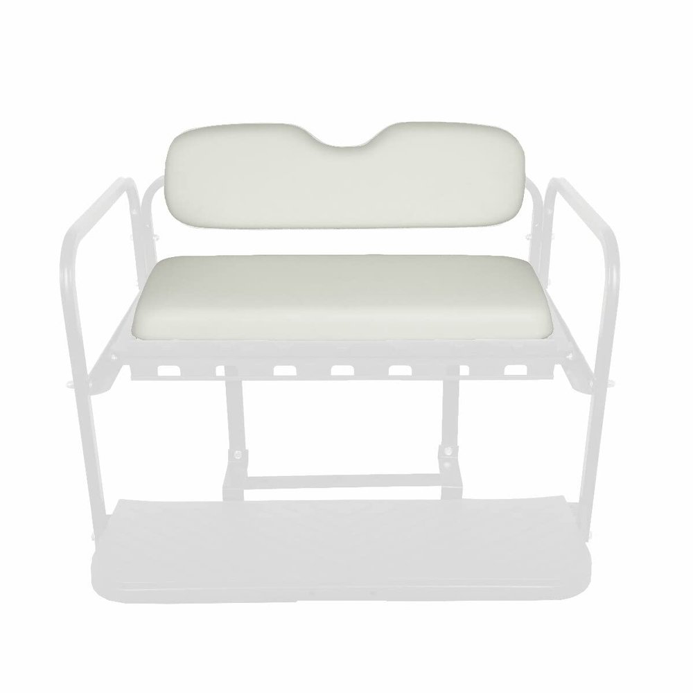 GTW Replacement Cushions for Golf Cart Rear Seat Mach1 / Mach2 / Mach3 Brand Rear Seats (Oyster)