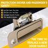OCPTY Door Handle Exterior Front Passenger Right Side Replacement fit 1997-2001 for Camry Inside Door Handle Golden view 3