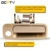 OCPTY Door Handle Exterior Front Passenger Right Side Replacement fit 1997-2001 for Camry Inside Door Handle Golden view 4