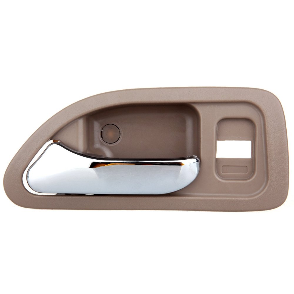 OCPTY Door Handle Interior Rear Driver Left Side Replacement fit 1994-1997 for Honda for Accord Inside Door Handle Beige