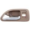 OCPTY Door Handle Interior Rear Driver Left Side Replacement fit 1994-1997 for Honda for Accord Inside Door Handle Beige view 1