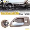 OCPTY Door Handle Interior Rear Driver Left Side Replacement fit 1994-1997 for Honda for Accord Inside Door Handle Beige view 2