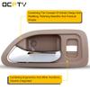 OCPTY Door Handle Interior Rear Driver Left Side Replacement fit 1994-1997 for Honda for Accord Inside Door Handle Beige view 4