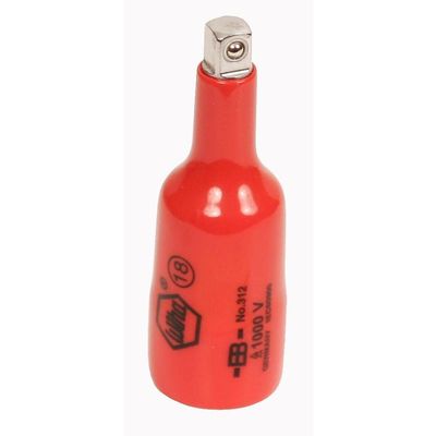 Insulated Socket Adapter/Reducer 3/8" to 1/2"
