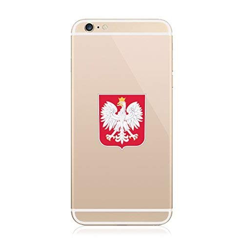 2X - Polish Coat of Arms Cell Phone Sticker Die Cut Decal Self Adhesive Vinyl Made in USA