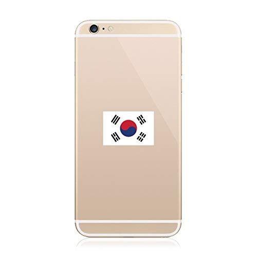 2X - South Korean Flag Cell Phone Sticker Decal Vinyl Made in USA