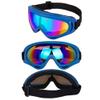 LJDJ Motorcycle Goggles - Glasses Set of 2 - Dirt Bike ATV Motocross Anti-UV Adjustable Riding Offroad Protective Combat Tactical Military Goggles for Men Women Kids Youth Adult view 4