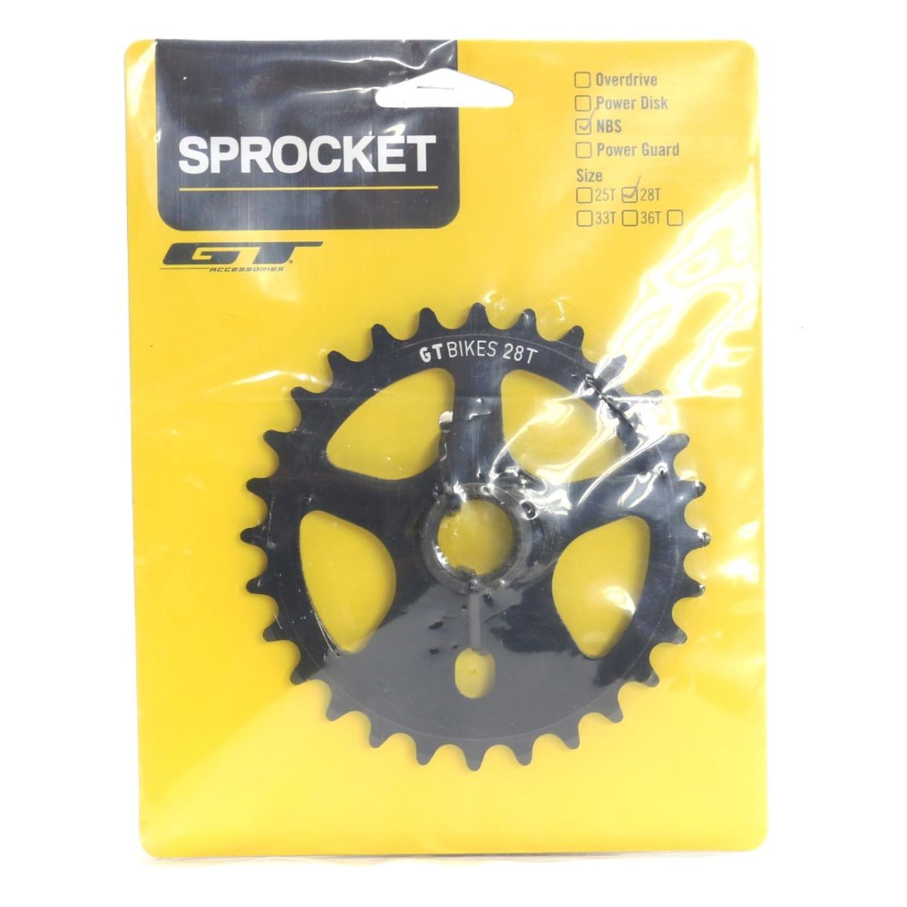 GT Bicycles 2019 NBS Sprocket - 28T - Black - GP2229U1028