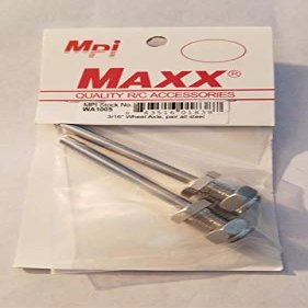 MAXX Products 3/16" Wheel Axle, Pair All Steel WA1005