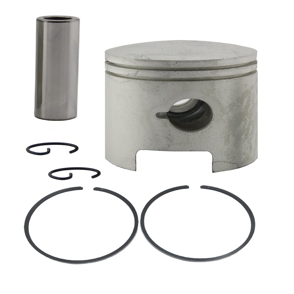 Asaki Piston Kit Compatible with Yamaha Outboard 30 hp pisto 61N-11635-00 Oversize 0.25 with Piston Ring