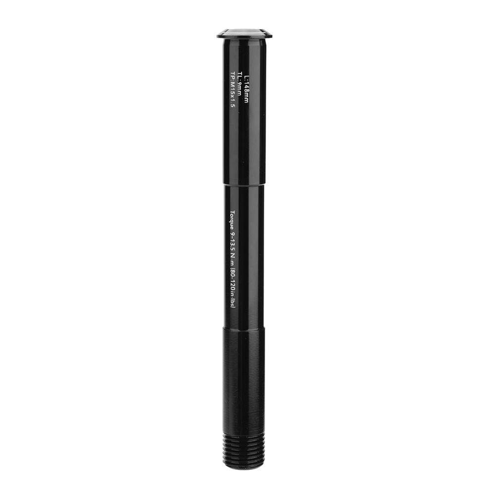 Fork Thru Axle, 100 * 15mm Front Hubs Tube Fork Shaft Axle for Rock Shox Front