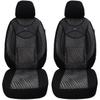 BREMER SITZBEZGE Measure Car Seat Covers Compatible with Ford Galaxy 3 Driver & Passenger Set from 2015-2019 / Car Seat Covers Protective Cover Set Car Seat Covers Pack of 2 in Black/Grey Pattern view 1