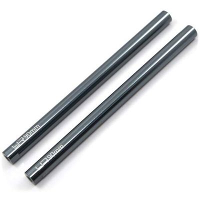 Yeah Racing Threaded Aluminum Link Pipe 6X90mm (2pcs) Gunmetal