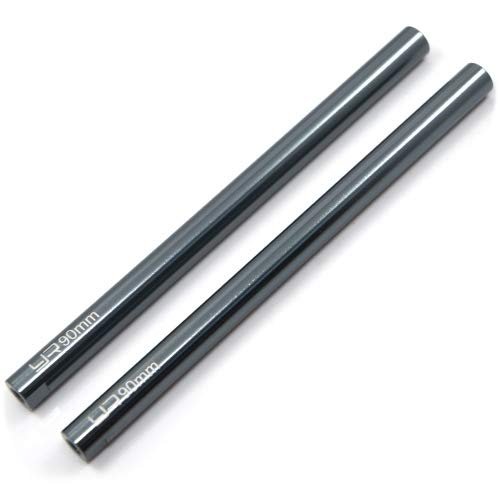 Yeah Racing Threaded Aluminum Link Pipe 6X90mm (2pcs) Gunmetal