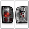 ACANII - For 1998-2000 Ford Ranger Pickup Smoked Lens Tail Lights Lamps Assembly Pair Replacement Driver & Passenger side view 2