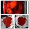 ACANII - For 1998-2000 Ford Ranger Pickup Smoked Lens Tail Lights Lamps Assembly Pair Replacement Driver & Passenger side view 3