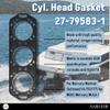 Head Gasket for Mercury Mariner Outboard V6 150/175 hp MERC Mercury MULA I 27-79583-1 27-79583 view 2
