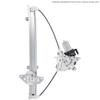 For Nissan Altima 2002-2006 Rear Left Driver Window Regulator w/Motor - BuyAutoParts 17-00732AN New view 1
