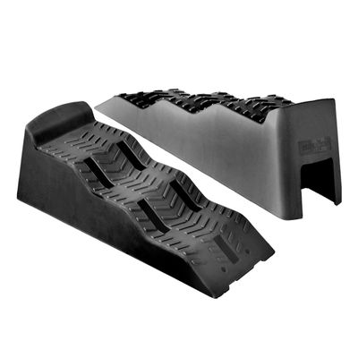 BRUNNER 7110105N.C03 Camping Drive-On Wedges Leveller Balance Wedges Step Wedges Equalizer, XL, Black