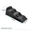 BRUNNER 7110105N.C03 Camping Drive-On Wedges Leveller Balance Wedges Step Wedges Equalizer, XL, Black view 2