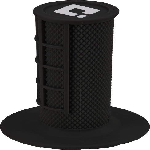 Odi Half Waffle V2 MX Lock-On Grips - 2 & 4-Stroke (Black) 7/8" diameter