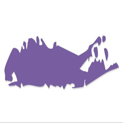 Applicable Pun Long Island Shape - Vinyl Decal for Outdoor Use on Cars, ATV, Boats, Windows and More - Lavendar 8 inch