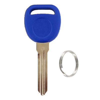 RiKey Security - Blue B111 Transponder Chipped Key for Gm Vehicles Easy DIY Programming ID46