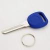 RiKey Security - Blue B111 Transponder Chipped Key for Gm Vehicles Easy DIY Programming ID46 view 2