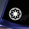 World Design Galactic Republic Symbol Notebook Car Laptop 5.5" (White) view 1