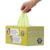 Arkwright Smart Rags Microfiber Cleaning Cloths, Pack of 50 in a Box, Lint Free 180 GSM Reusable Towels for Auto, Office and Household Cleaning, 12 x 12 in, Yellow view 3
