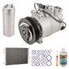For Audi A4 Quattro 2008 A/C Kit w/AC Compressor Condenser Drier - BuyAutoParts 60-89925CK New view 1