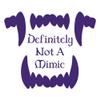 Dark Spark Decals Definitely Not A Mimic Jaws 12 inch Purple Indoor Outdoor Vinyl Decal view 1